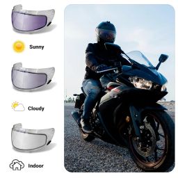 NIKAVI Motorcycle Helmet Visor Anti Fog Film - Helmet Face Shield Anti-Fog Insert Fog-Resistant Clear Visor for Riding in Humid Cold Weather, No Glue Residue Left,Long-Term Effect image 5