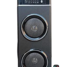 MI-Royal 90W Tower Speaker 18" Inch Height 6.5" SUBWOOFER Heavy Cabinet Mic supportable Bluetooth/Aux/Mic/FM/USB with Remote Control (Jupiter) image 3