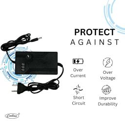 28W 3V-14V Adjustable Power Adapter, Power Supply with LED Voltage Display and Variable DC 3V 6V 9V 12V 14V, It Suitable for Household Electronics - 2Amp Max image 3