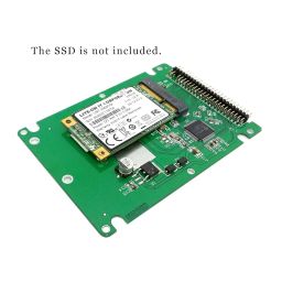 Chenyang mSATA Mini PCI-E SATA SSD to 2.5 inches IDE 44Pin Notebook Laptop Hard Disk Case Enclosure White Color image 4