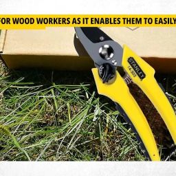 STANLEY 14-302-23 8" Shears-pruning Bypass Ideal for Cutting Branches of Trees, Shrubs & Bushes, YELLOW & BLACK image 4