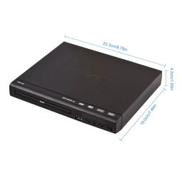 DVD-225 Home DVD Player DVD CD Disc Player Digital Multimedia Player AV Output with Remote Control FANGKAI image 1