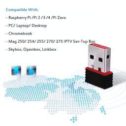 CLASSYTEK Mini Wireless WiFi USB Dongle Adapter 2.4Ghz, 1000 MBPS for PC Laptop with inbuilt High Gain Antenna, Compatible with Windows MAC image 5
