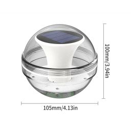 F FABOBJECTS® Floating Solar Pool Lights,IP65 Waterproof Floating Lights for Inground Pool | Light Up Pool Accessories, Outdoor Pool Lights That Float for Pool, Pond, Spa, Hot image 3