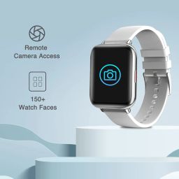 MUSTARD CZAR Smart Watch with 1.81" Curved Display with 3D Dynamic dial, Bluetooth Calling, Water Proof IP68, 10 Built-in &100+ Sports Mode, 150+ Watch Faces, Dedicated Spo2 & Female Care (Silver) image 4