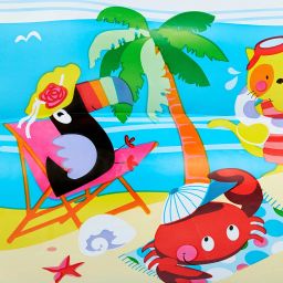 Intex Swim Center Paradise Seaside Pool, Multi Color image 4