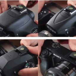 Single Axis Bubble Level Gradienter for Canon Nikon & Other Standard Hotshoe Camera image 1