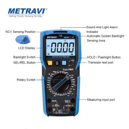 Metravi Metrasafe-10 Digital TRMS Multimeter with NCV image 4