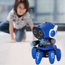 VGRASSP Bot Robot Pioneer Colorful Lights and Music All Direction Movement Dancing Robot Toys for Boys and Girls (Color as per Stock Availability) image 1