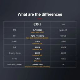 Fanmusic TOPPING E30 II Decoder 2*AK4493S DAC Hi-Res Audio XMOS AU208 Touch Operation Preamp DAC (Silver) image 3