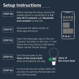 Amazon Echo Pop (Green) Smart Home Combo with Wipro Simple Setup 9W LED Smart Bulb image 2