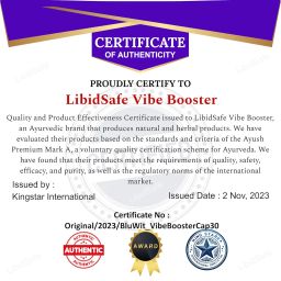Herb 69 Vibe may support Capsules - Ayurvedic Stamina may support | Improved Formula for Lasting Energy & Vitality | Unique Blend for good Stamina image 4
