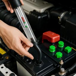 GXB Global Battery Hydrometer, Professional Car Battery Testing Tool with Float image 1