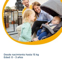 Joie muze lx Travel System, Includes juva Infant Carrier, SoftTouch 5-Point Harness, Lie-Flat Recline, UPF 50+ Canopy, All-Wheel Suspension, One Hand Fold Stroller, Usage from 0+ to 3 Years (15kg). image 2