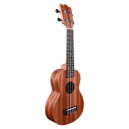 Kadence Wanderer Mahogany wood Ukulele (Online LEARNING course free having 66 videos) soprano 21" (Super Combo, Bag with Tuner, Strap, Fluorocarbon String Set, Capo and Learning Course) image 2