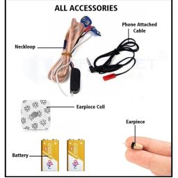 SAFETYNET Smallest Bluetooth with Any Mobile Phone Mini Gadget Mobile Invisible Phone Wireless Earpiece Device image 1