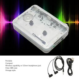 Cassette Player, Stereo Clear Sound Portable Tape Player Auto Reverse Function Retro Radio Cassette Player with 3.5mm Headphone Jack, Clear Stereo Sound Radio image 3