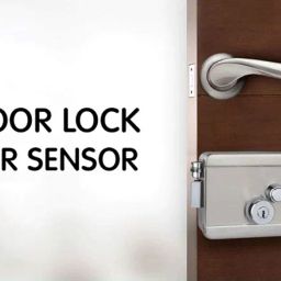T Tinxy Device Metal Door Lock with WiFi Controller and Door Sensor (Includes Configurable Alarm), Silver image 5