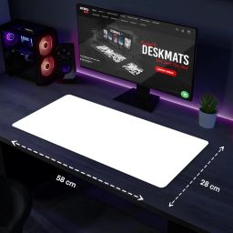 Extra Large Gaming Mouse Pad with Anime Design, Extended Desk Mat with Keyboard and Mouse Space, Black PT-N90Z-PBOA081 image 1