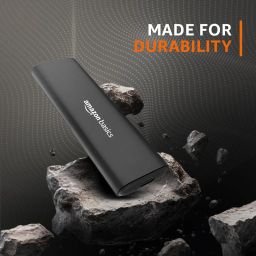 amazon basics M.2 B Key NGFF SSD to USB-C External Hard Drive Enclosure | Supports Up to 2 TB | 5 Gbps Transfer Speed | for Windows 98/SE/ME/2000/XP/7/10 and Mac OS 8.6 and Above image 2