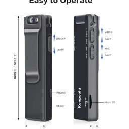 CAPOXO Wired 1080p Full HD Video Recording Camera with Audio, Motion Detection, Night Lamp, Hd Video Recorder, Easy to Use (Non WiFi Camera) image 5