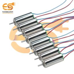 Electronic Spices Metal Dc 3.7V 716 7X16Mm Micro Coreless Motor With Propeller High-Speed Mini Drones (8 Motors + 8 Propellers) image 1