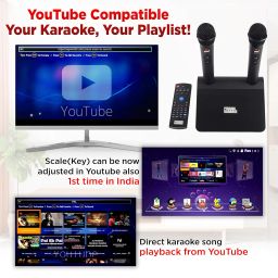 Symphony+ Premium Android Karaoke System with 4200+ in-Built Songs, Voice & Vocal Recording, Scoring, Voice Search, Key & Tempo Settings for Ultimate Singing Experience image 3