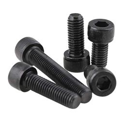 Rpi shop - M6x 12mm Socket Head Cap Screws, Allen Socket Drive, Fully Thread, Bright Finish, Machine Thread, Quantity - 10 Pcs image 1