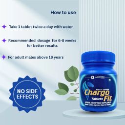 Chargofit for men with Shilajit,Ashwagandha & Safed Musli image 4