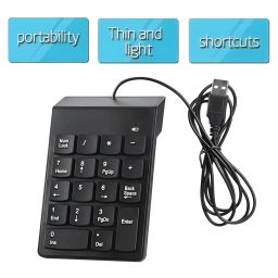 Numeric Keyboard Portable 2.4GHz Number Pad for PC & Laptop 18 Key Slim Numeric Keyboard image 2