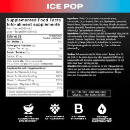 Prime Ice Pop Hydration Drink, 16.9 fl oz ℮ 500 ml, 12 Pack image 4