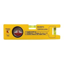 Expert Measurement with 8" Magnetic Torpedo Level and 6" Try Square Scale Combo image 3