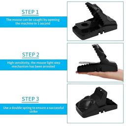 PARTHVI Mouse Trap for mice Control Rat/Mouse/Rodent Trap Mouse Trap (Pack of 1) Live Trap image 3