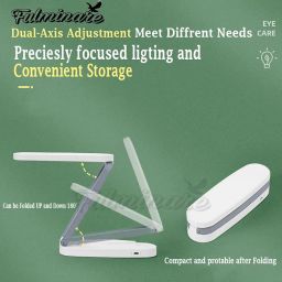 Fulminare LED Desk Lamp Dimmable Table Lamp Reading Lamp with USB Charging Port 3 Colour Mode,Touch Control Eye Caring, Desk Lamp for Study, Work (Pawn) image 5