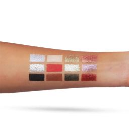 Charmacy Milano Eye Shadow 12 Color Palette - Easy To Blend, Great Pigments, Matte-Shimmer Shades, Soft Texture, Basic & Uniqe Shades in One Palatte, Built-in Mirror image 2
