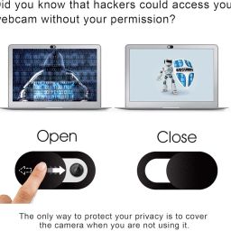 anab gift international Webcam Cover Slide | Ultra Thin Laptop Camera Cover Slide | Blocker for Computer MacBook Pro iMac PC Tablet (Pack of-6) image 1