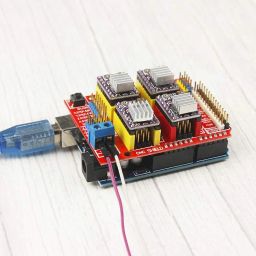 EPICTAC 3D Printer CNC Kit for Arduino Uno R3 with CNC Shield V3 + DRV8825 Stepper Motor Driver + Mechanical Endstop Switch + Jumper Caps image 1