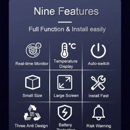 Skyshop® Solar A280 TPMS (Car Tire Pressure Monitoring System) (External SENSORS) image 3