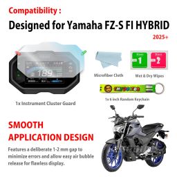 ERODIAN Meter Display Screen Protector, Meter Guard For FZ-S Hybrid Bikes | Scratch Resistant | Water Resistant | HD Clear Vision (1-Free Random 6 inch Keychain) image 1