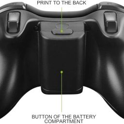 TCOS TECH Xbox 360 Wireless Controller Gamepad Joystick with USB Receiver for Xbox 360 and PC 3000 image 5