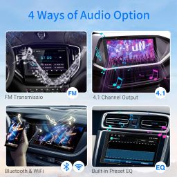 Haudio 7-inch Android Universal Double Din Car Stereo - CarPlay & Android Auto.GPS Navigation, Android 13,2GB+32GB,FM Radio,High-Definition Display, Mirror Link, Bluetooth,AHD Backup Camera. image 5