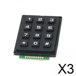 3xMatrix Keypad Electronics Keyboard Phone Style Matrix Keypad 12 keys 4x3 image 1