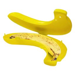 VGRASSP Pack of 2 Banana Storage Case For Kids - Banana Box For School And Outdoor - Color As Per Stock image 1