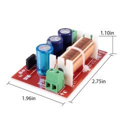 Aceirmc 2Pcs 400W Adjustable Multi Speaker Treble/Bass 2 Unit Audio Frequency Divider 2 Way Crossover Filters Updated Version - Bluetooth image 4