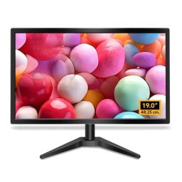 Assembled Desktop PC with Core i5, 16GB DDR3 RAM, 1TB HDD + 128GB SSD, Windows 10 Pro, MS Office, 20-Inch LED Monitor, Complete Computer Setup (Multicolor) image 1