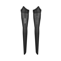 RENEE Professional Makeup Brush with Easy-to-Hold, Ultra Soft Bristles for Precise Application & Perfectly Blended Look, Foundation Brush R4, 1Pc - Black image 3