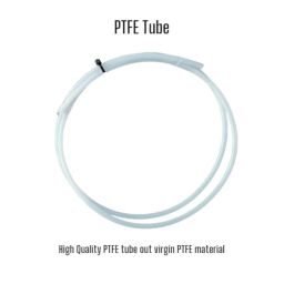 Scribbl3d Plastic PTFE Tube White high Temperature Filament Tube with Socket for 3D Printer (1 Meter) image 1