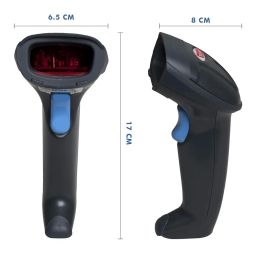 RETSOL LS 450 Laser Barcode Scanner BIS Approved Handheld 1D USB Wired Barcode Reader Optical Laser High Speed for POS System Supermarket image 2