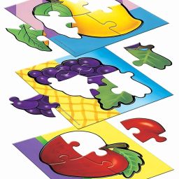 Frank Fruits - A Set of 3 Jigsaw Puzzle for Kids Above 3+ Years - Fun & Challenging Brain Booster Games - Educational Puzzle for Focus and Memory - 10209 image 3