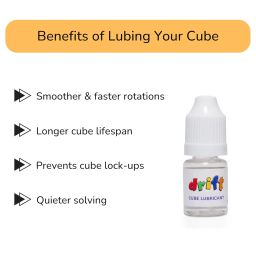 Cubelelo Drift Warrior 3x3 & Premium Cube Lubricant Combo | Speed Cube Set for Fast, Smooth, Professional Solving | Ultimate Kit for All Your Speedcubing Needs Multicolor for Kids, Adults All Ages image 5